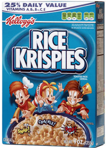New $1.00 off any TWO Kellogg's Rice Krispies Cereal Coupon!