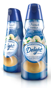 International Delight creamer bottles
