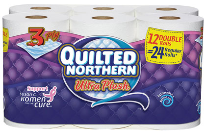 New $1.00 off one Quilted Northern 12 Double Roll Coupon!