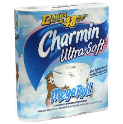 Pack of Charmin Toilet Paper