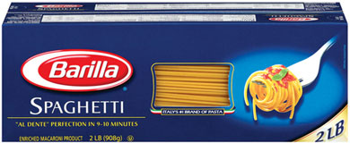 Barilla Blue Box pasta