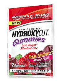 Free sample hydoxycut gummies