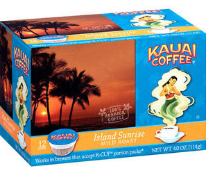 Kauai Coffee Island Sunrise Mild Roast K-Cups