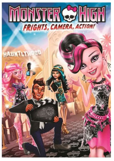 Monster High DVD Frights, Camera, Action
