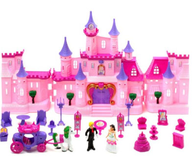 Musical Victorian Castle Playset
