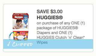 Huggies coupon