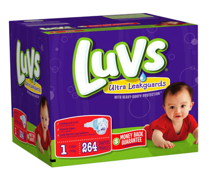 New $0.50 off ONE Luvs Diapers Coupon!