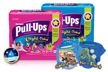 Pull-up diapers