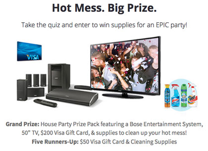 Hot mess prize pack