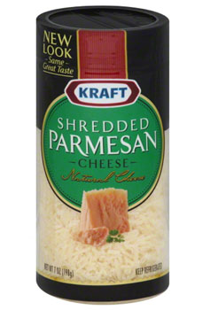 KRAFT Grated Parmesan Cheese
