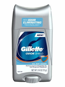 New $1.00 off ONE Gillette Antiperspirant or Deodorant Coupon!