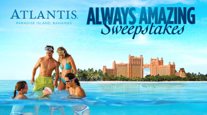 Island Hotel: Win a four-night trip for four to Atlantis