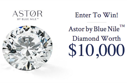 Win a Astor by Blue Nile Diamond worth $10,000!
