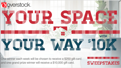 HGTV Your Space Your Way $10K Sweepstakes